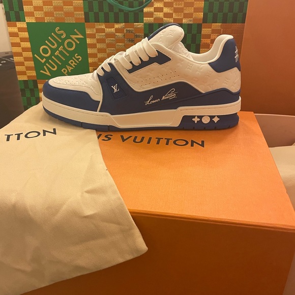 White and Blue Virgil Obloh Louis Vuitton - Picture 9 of 9